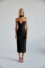 Load image into Gallery viewer, The Megan Dress - Black
